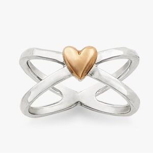 James Avery Cross Your Heart Ring